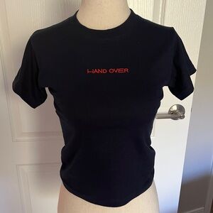 Handover Pedro Embroidered T Shirt